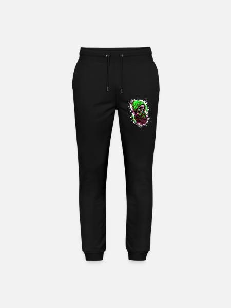 Crâne de bûcheron - Pantalon de jogging bio MOVER Stanley/Stella unisexe - noir