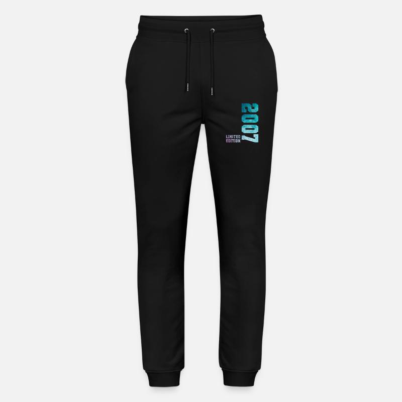 2007 Édition Limitée 19 ans anniversaire - Pantalon de jogging bio MOVER Stanley/Stella unisexe - noir