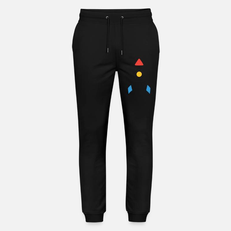 Abstraktes Rakete Raumschiff - Stanley/Stella Unisex Bio Jogginghose Mover  - Schwarz