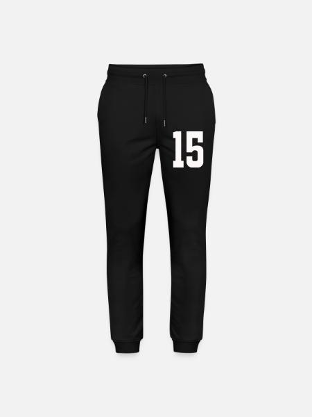 Numéro 15 - Pantalon de jogging bio MOVER Stanley/Stella unisexe - noir
