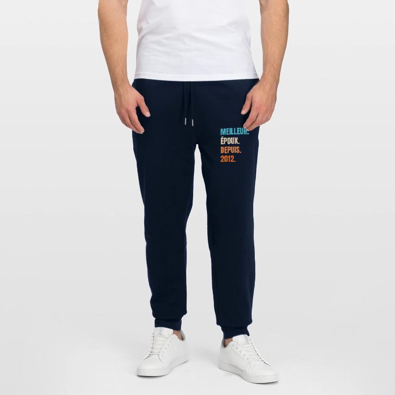 Bester Ehemann seit 2012 Geschenk-Ehemann Stanley/Stella Unisex Bio Jogginghose Mover 