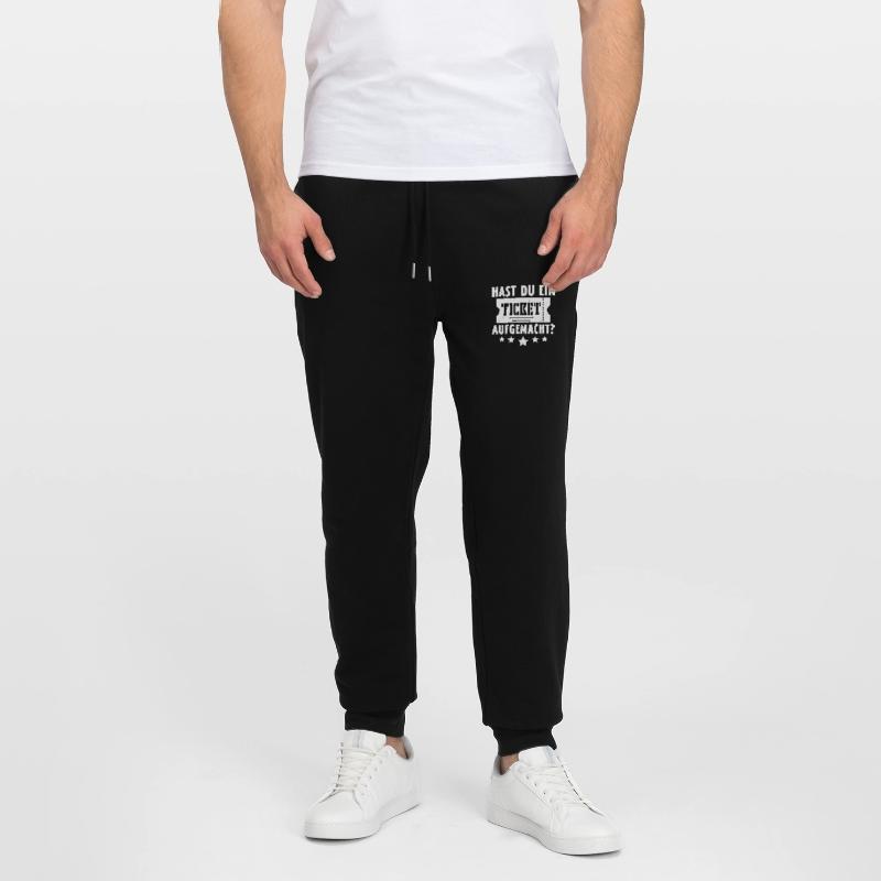 Science Coder HAST DU EIN TICKET AUFGEMACHT LUSTIG Stanley/Stella Unisex Bio Jogginghose Mover 