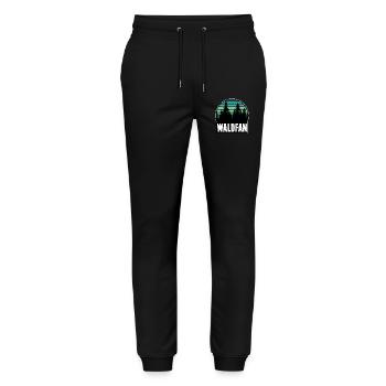 Forest fan - Stanley/Stella Mover Unisex Organic Jogging Trousers - black - Front - Marisol (170cm) & Nik (191cm)