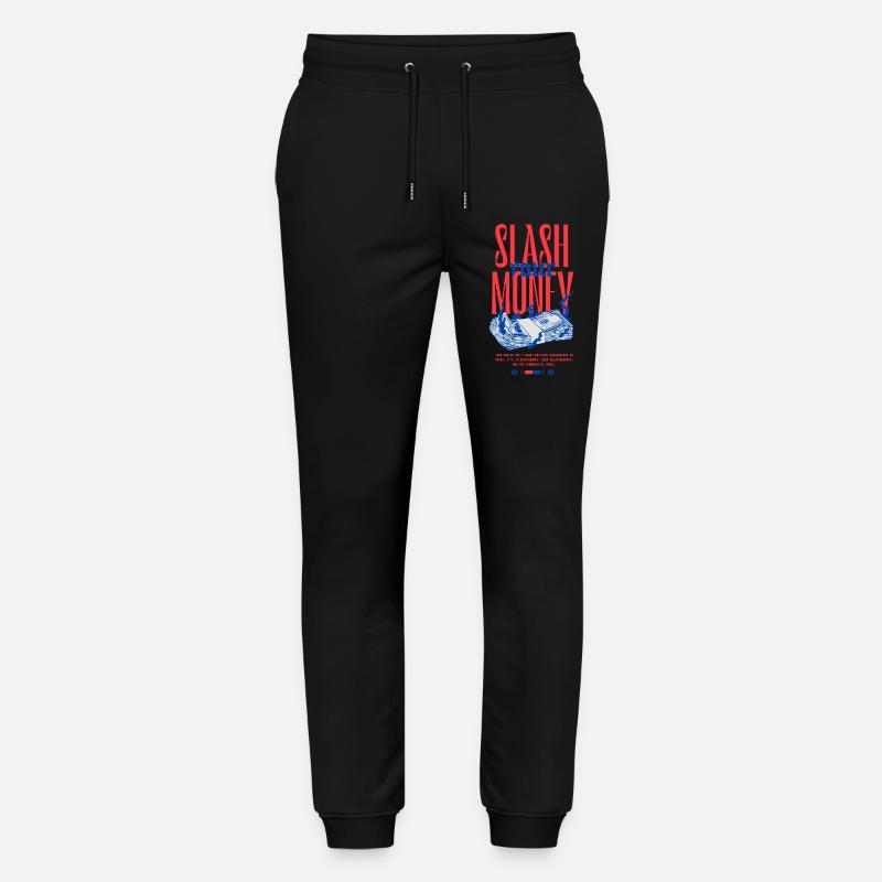 Éclaboussures d’Argent - Pantalon de jogging bio MOVER Stanley/Stella unisexe - noir