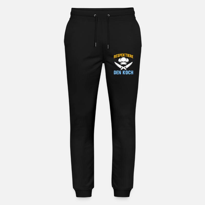 Chef RESPECT LE CHEF Amusement - Pantalon de jogging bio MOVER Stanley/Stella unisexe - noir