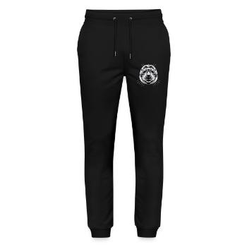 Sceller avec des lunettes de soleil, phoque morse mignons phoques - Pantalon de jogging bio MOVER Stanley/Stella unisexe - noir - Devant - Marisol (170cm) & Nik (191cm)