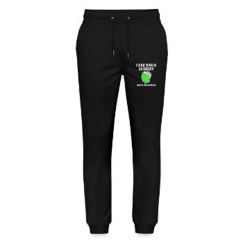 Traumatic brain injury, traumatic brain injury, car accident - Stanley/Stella Mover Unisex Organic Jogging Trousers - black - Front - Marisol (170cm) & Nik (191cm)