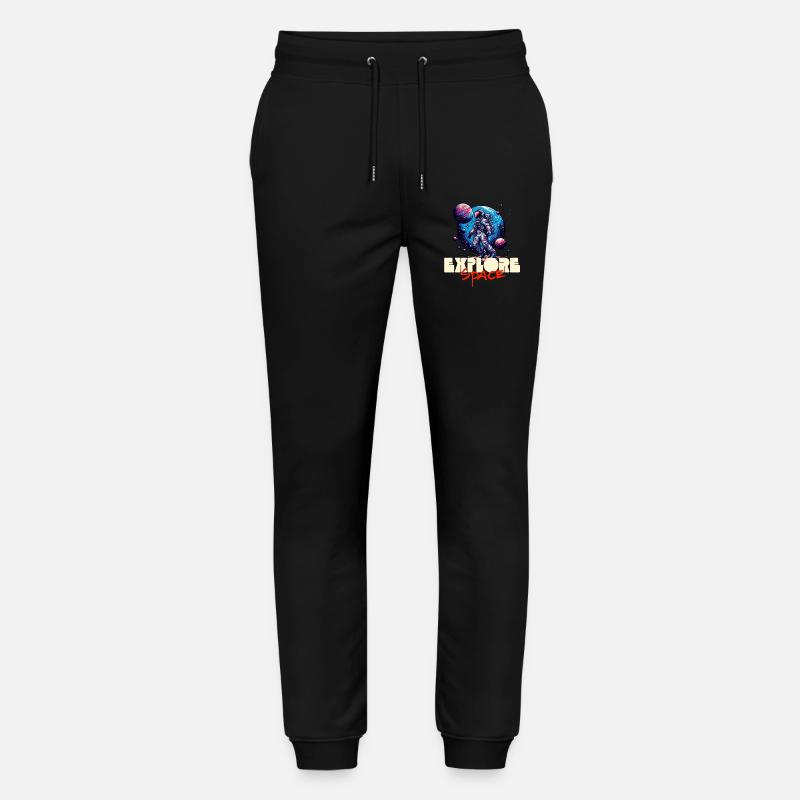 Explorer Space Astronaut - Pantalon de jogging bio MOVER Stanley/Stella unisexe - noir