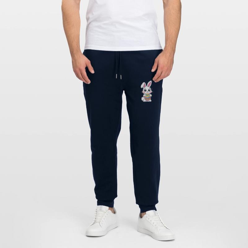 Bunny cute cute Easter bunny Easter rabbit Stanley/Stella Mover Unisex Organic Jogging Trousers