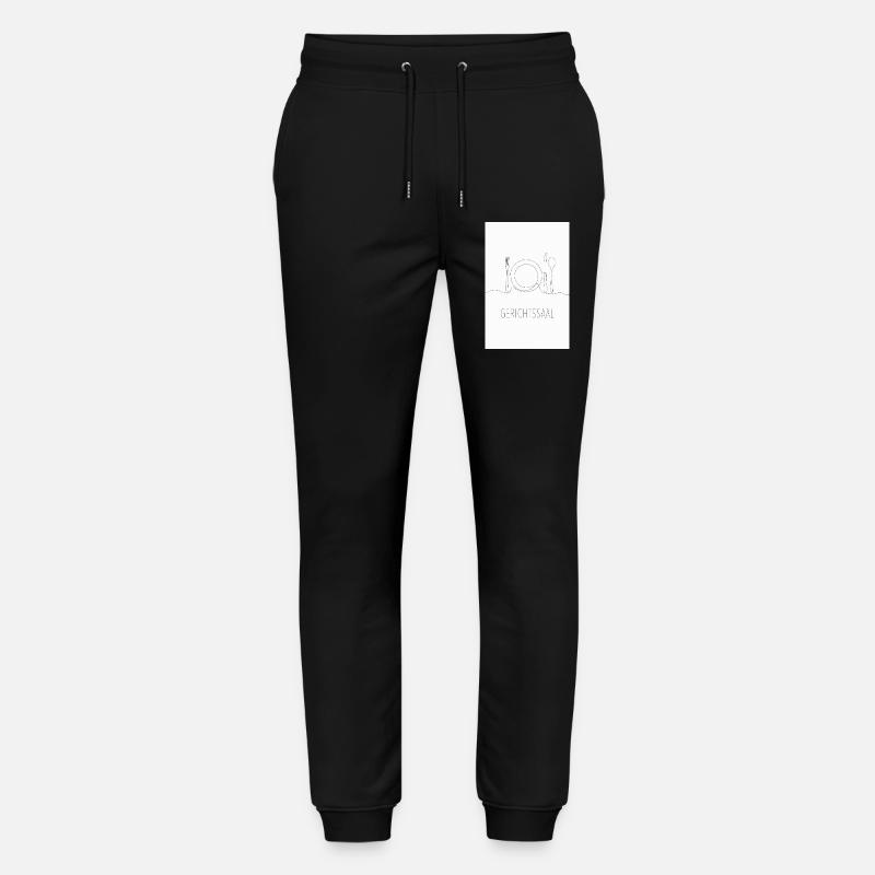 Gerichtssaal Wortspiel Minimalistisch - Stanley/Stella Unisex Bio Jogginghose Mover  - Schwarz