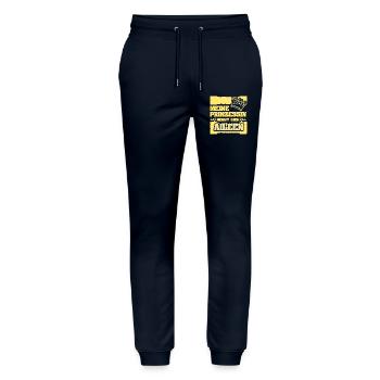 Spruch Aileen - Stanley/Stella Unisex Bio Jogginghose Mover  - Navy - Vorne - Marisol (170cm) & Nik (191cm)