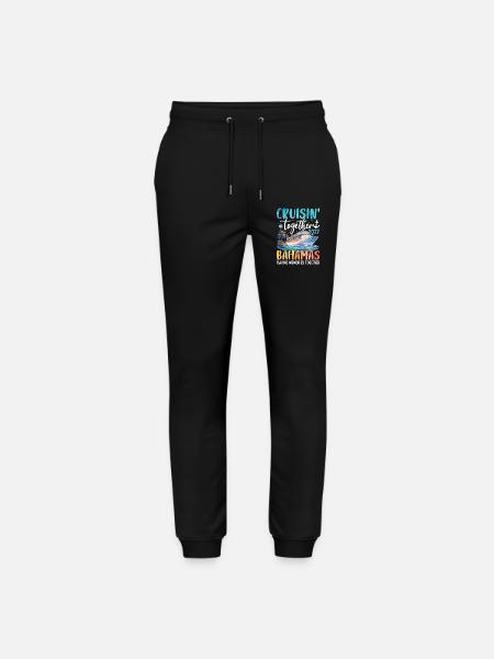 Cruisin Together Bahamas 2027 - Stanley/Stella Mover Unisex Organic Jogging Trousers - black