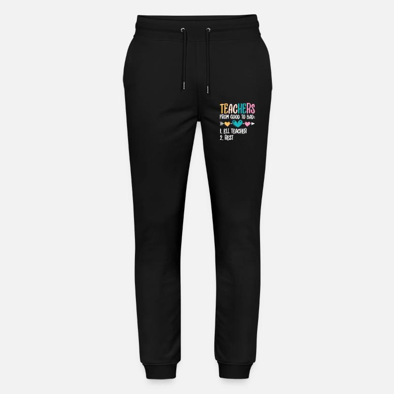 ELL-Lehrer englische Sprache - Stanley/Stella Unisex Bio Jogginghose Mover  - Schwarz