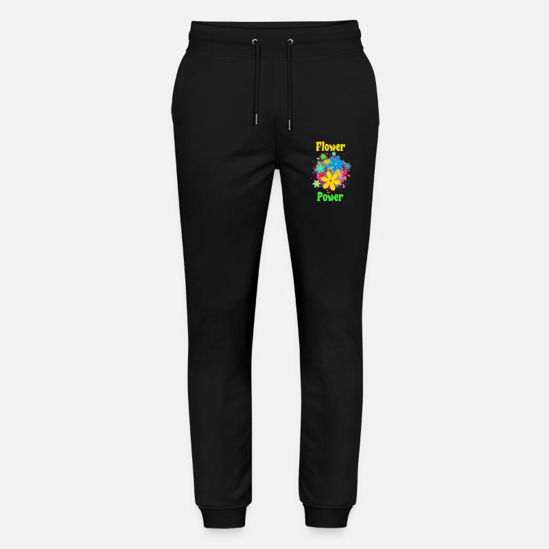 Le pouvoir des fleurs - Pantalon de jogging bio MOVER Stanley/Stella unisexe - noir