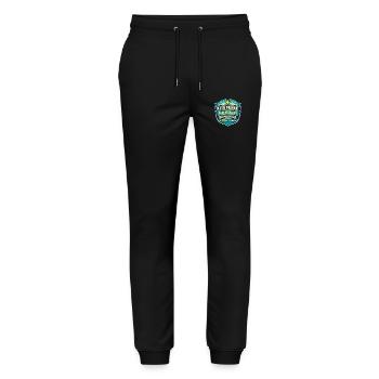 Kein Funke Kein Problem Ich Mach Das - Stanley/Stella Unisex Bio Jogginghose Mover  - Schwarz - Vorne - Marisol (170cm) & Nik (191cm)