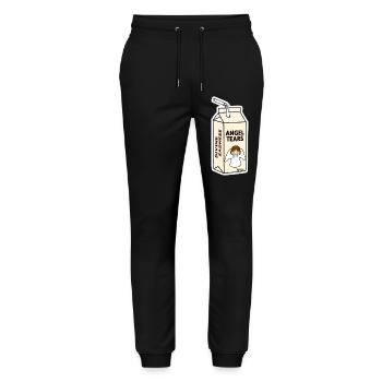 Angel Tears Carton - Stanley/Stella Mover Unisex Organic Jogging Trousers - black - Front - Marisol (170cm) & Nik (191cm)