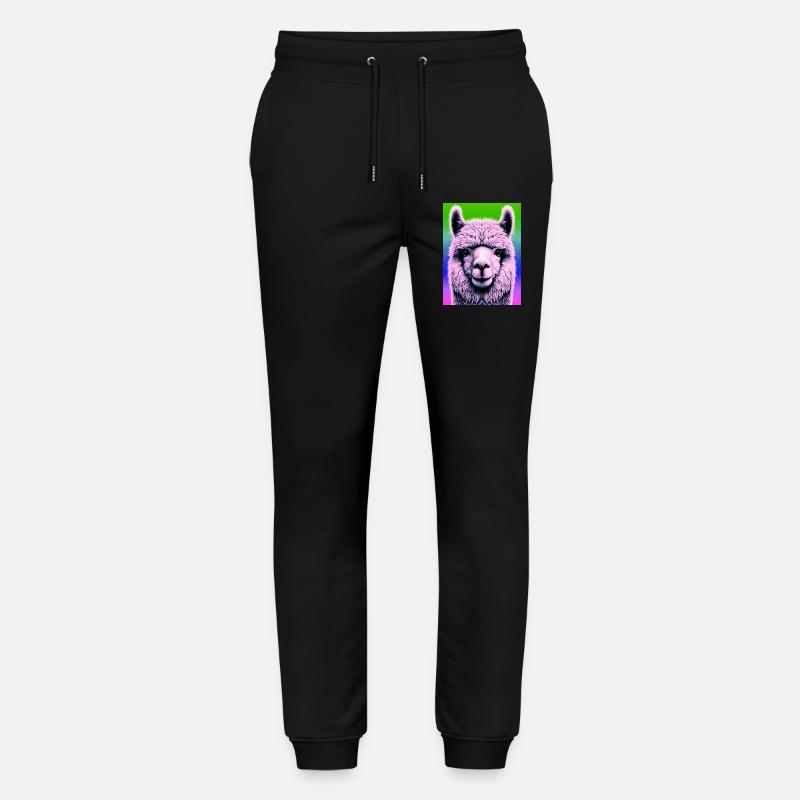 Alpaka - Stanley/Stella Unisex Bio Jogginghose Mover  - Schwarz