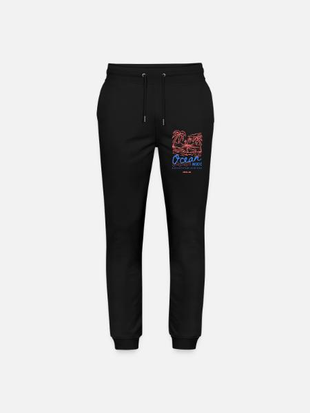 Ocean Inside Palm Island - Stanley/Stella Mover Unisex Organic Jogging Trousers - black
