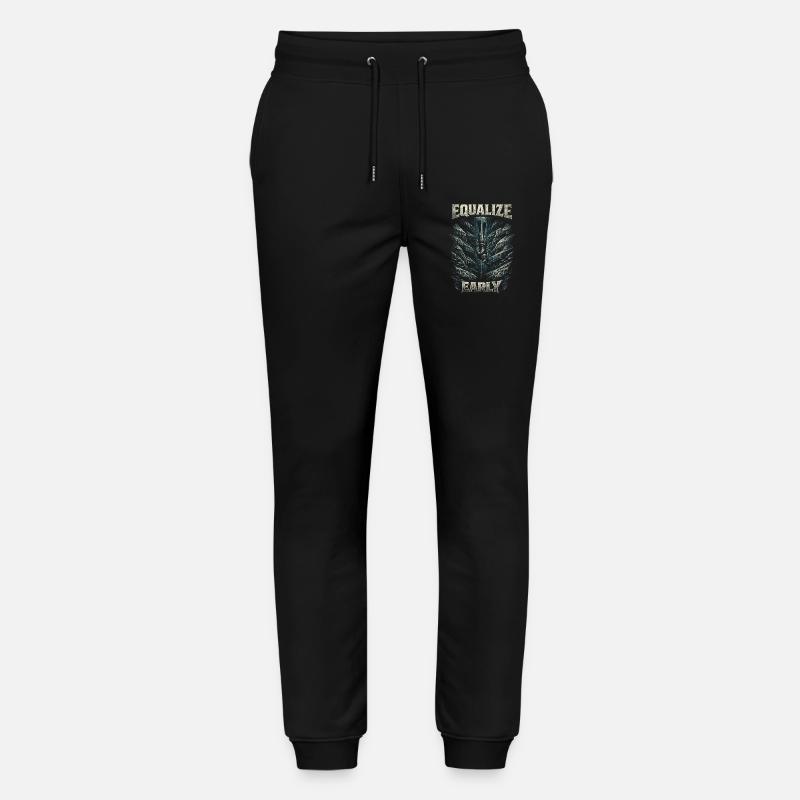 Apnoetauchen Freitauchen Equalize Early - Stanley/Stella Unisex Bio Jogginghose Mover - Schwarz