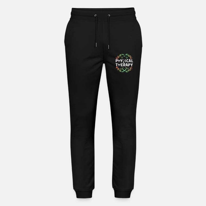 Physiotherapie Physio Physiotherapeut - Stanley/Stella Unisex Bio Jogginghose Mover  - Schwarz