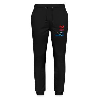 14. Geburtstag Geschenk Mann Original Mai 2012 - Stanley/Stella Unisex Bio Jogginghose Mover  - Schwarz - Vorne - Marisol (170cm) & Nik (191cm)