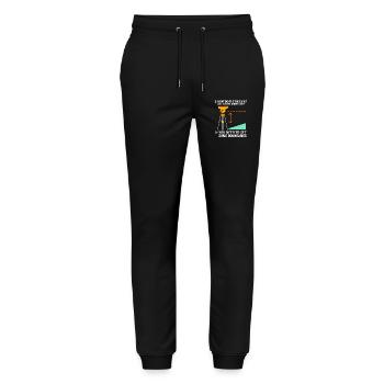 Surveyor - Stanley/Stella Mover Unisex Organic Jogging Trousers - black - Front - Marisol (170cm) & Nik (191cm)