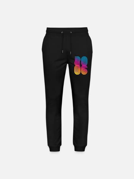 Millésime 2006 - Pantalon de jogging bio MOVER Stanley/Stella unisexe - noir