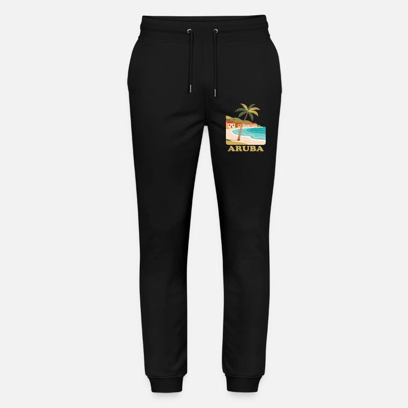 Aruba - Pantalon de jogging bio MOVER Stanley/Stella unisexe - noir