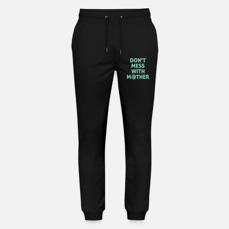 Ne t’en prends pas à maman ! - Pantalon de jogging bio MOVER Stanley/Stella unisexe - noir