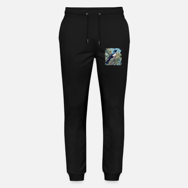 Elstern Elster - Stanley/Stella Unisex Bio Jogginghose Mover  - Schwarz