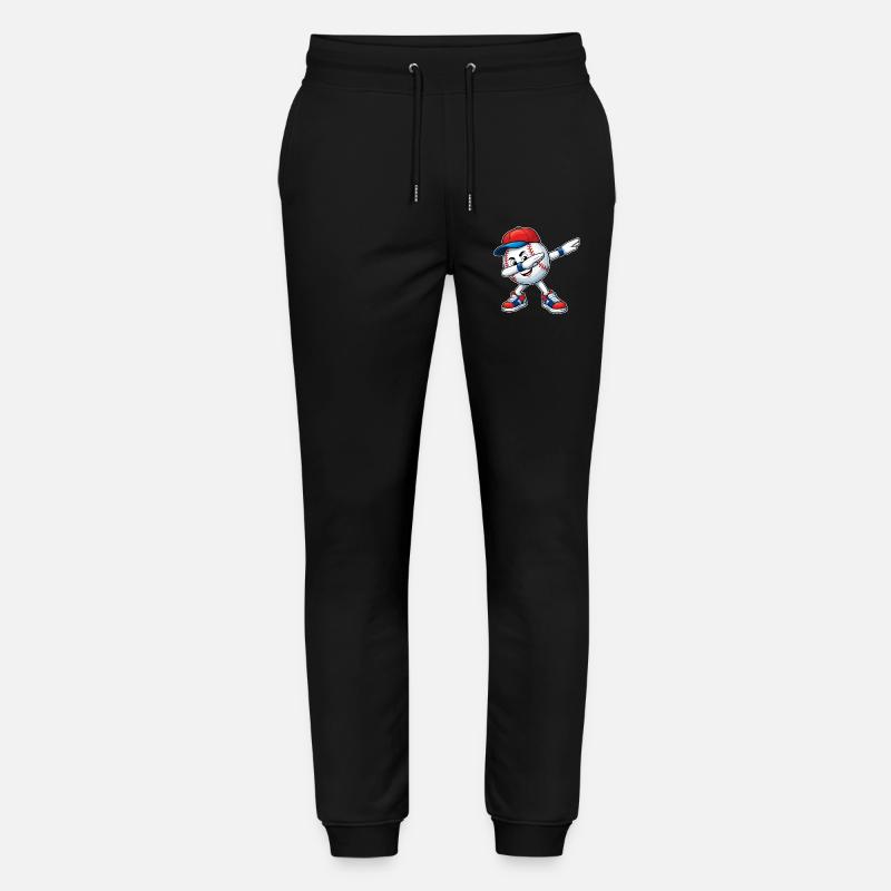 Dab Baseball - Pantalon de jogging bio MOVER Stanley/Stella unisexe - noir