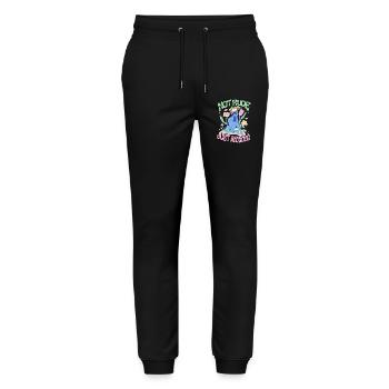 Anxiety disorder Anxiety disorders - Stanley/Stella Mover Unisex Organic Jogging Trousers - black - Front - Marisol (170cm) & Nik (191cm)