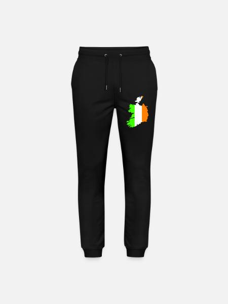 Pays d’Irlande - Pantalon de jogging bio MOVER Stanley/Stella unisexe - noir