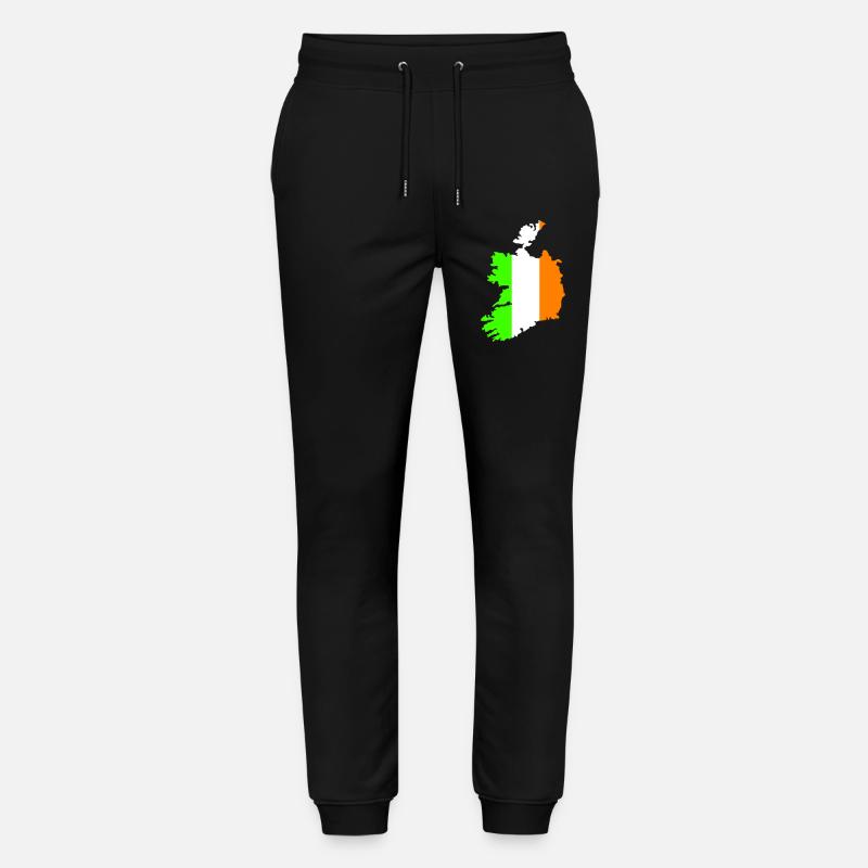Pays d’Irlande - Pantalon de jogging bio MOVER Stanley/Stella unisexe - noir