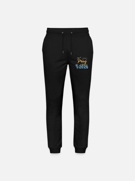Prague 2026 - Stanley/Stella Mover Unisex Organic Jogging Trousers - black