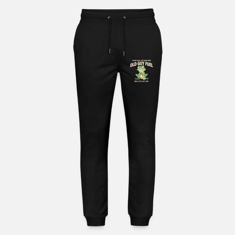 Old Guy Fuel Frog Tee - Pantalon de jogging bio MOVER Stanley/Stella unisexe - noir
