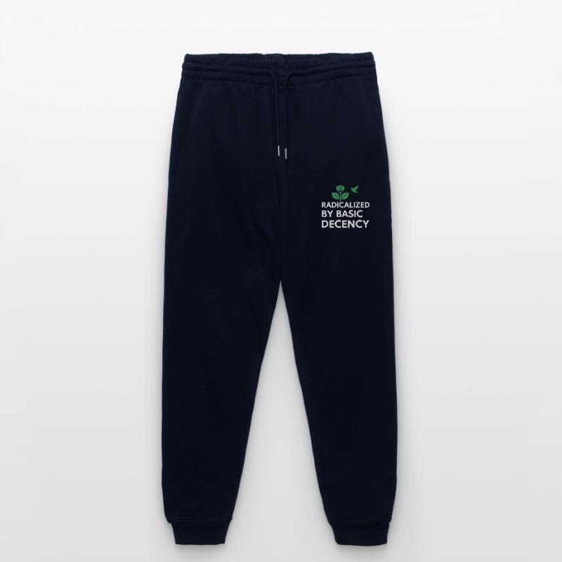 Radicalized By Basic Decency Statement shirt decal Stanley/Stella Unisex Bio Jogginghose Mover 
