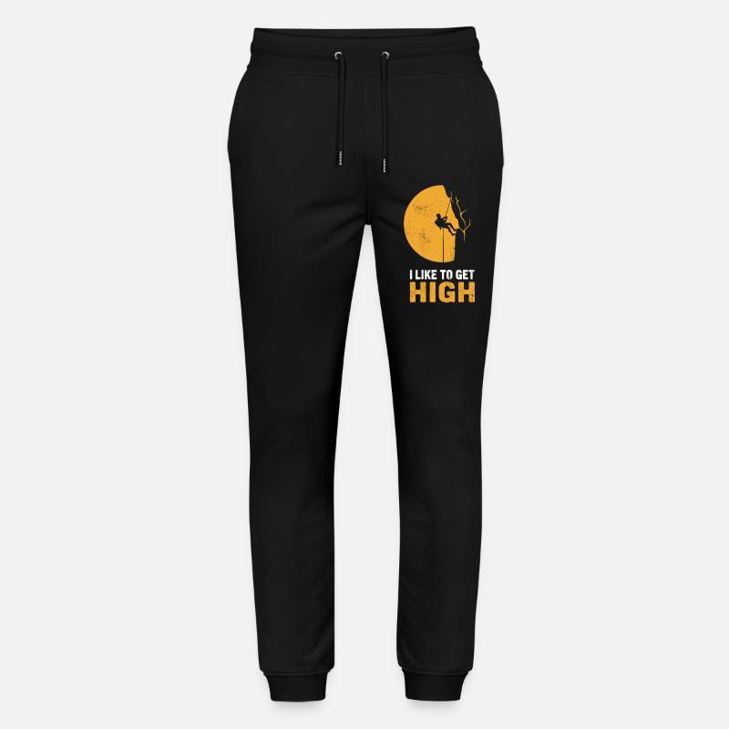 Lunar Rope Climber - Stanley/Stella Mover Unisex Organic Jogging Trousers - black
