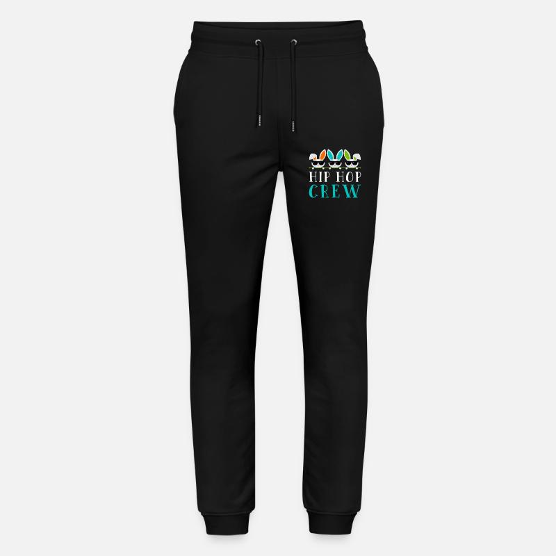Hip Hop Bunny Crew - Pantalon de jogging bio MOVER Stanley/Stella unisexe - noir
