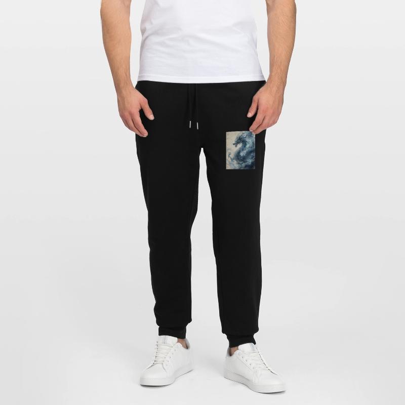 Die Sternennacht: Blauer Drache – Aether Stanley/Stella Unisex Bio Jogginghose Mover