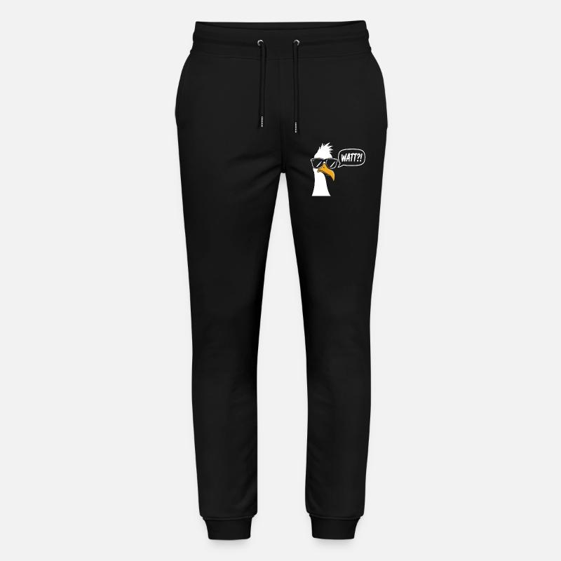 Sonnenbrillen Möwe mit Watt?! - Stanley/Stella Unisex Bio Jogginghose Mover  - Schwarz