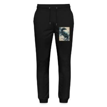 The Ancestral Shell: Xuangui – Stability - Stanley/Stella Mover Unisex Organic Jogging Trousers - black - Front - Marisol (170cm) & Nik (191cm)