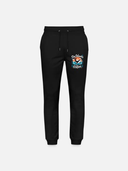 Wunder der Ostsee – Wal & Sonne - Stanley/Stella Unisex Bio Jogginghose Mover  - Schwarz