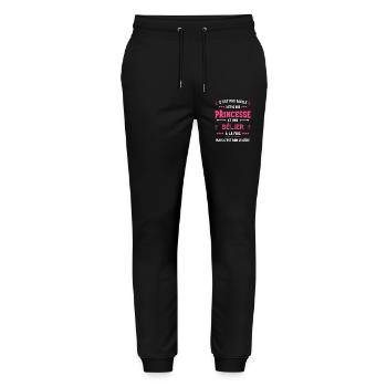 bélier - Pantalon de jogging bio MOVER Stanley/Stella unisexe - noir - Devant - Marisol (170cm) & Nik (191cm)