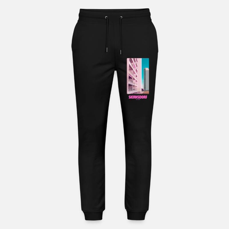 SIERKSDORF OSTSEE - Stanley/Stella Unisex Bio Jogginghose Mover  - Schwarz