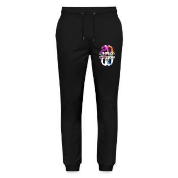 LIMITED EDITION 2000 26 YEARS 26TH BIRTHDAY - Stanley/Stella Mover Unisex Organic Jogging Trousers - black - Front - Marisol (170cm) & Nik (191cm)
