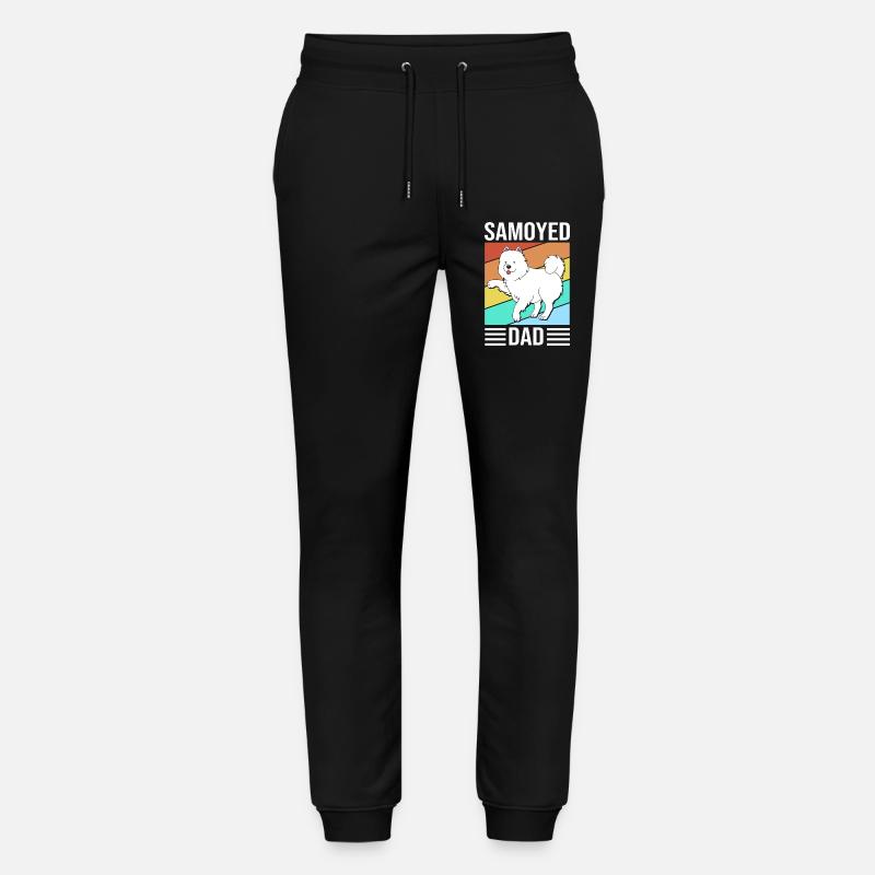 Samojede - Stanley/Stella Unisex Bio Jogginghose Mover - Schwarz