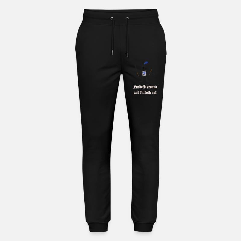 Kreuzritter: Ritter mit Schild und Keule - Stanley/Stella Unisex Bio Jogginghose Mover - Schwarz