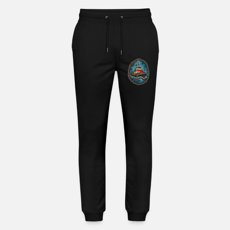 Schleppschiffe Schlepper - Stanley/Stella Unisex Bio Jogginghose Mover - Schwarz