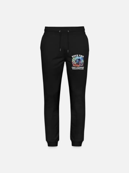 Save Gooty Sapphire Tarantula - Stanley/Stella Mover Unisex Organic Jogging Trousers - black